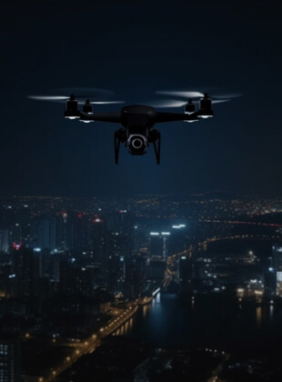 KKKris_drone_flying_through_cityscape_at_night_ef3ddfa4-f2a4-4918-a08b-fef0c8b6c7d1_web